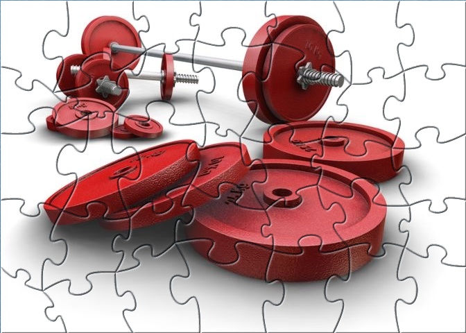 Weight Lifting Equipment Puzzle 1.0